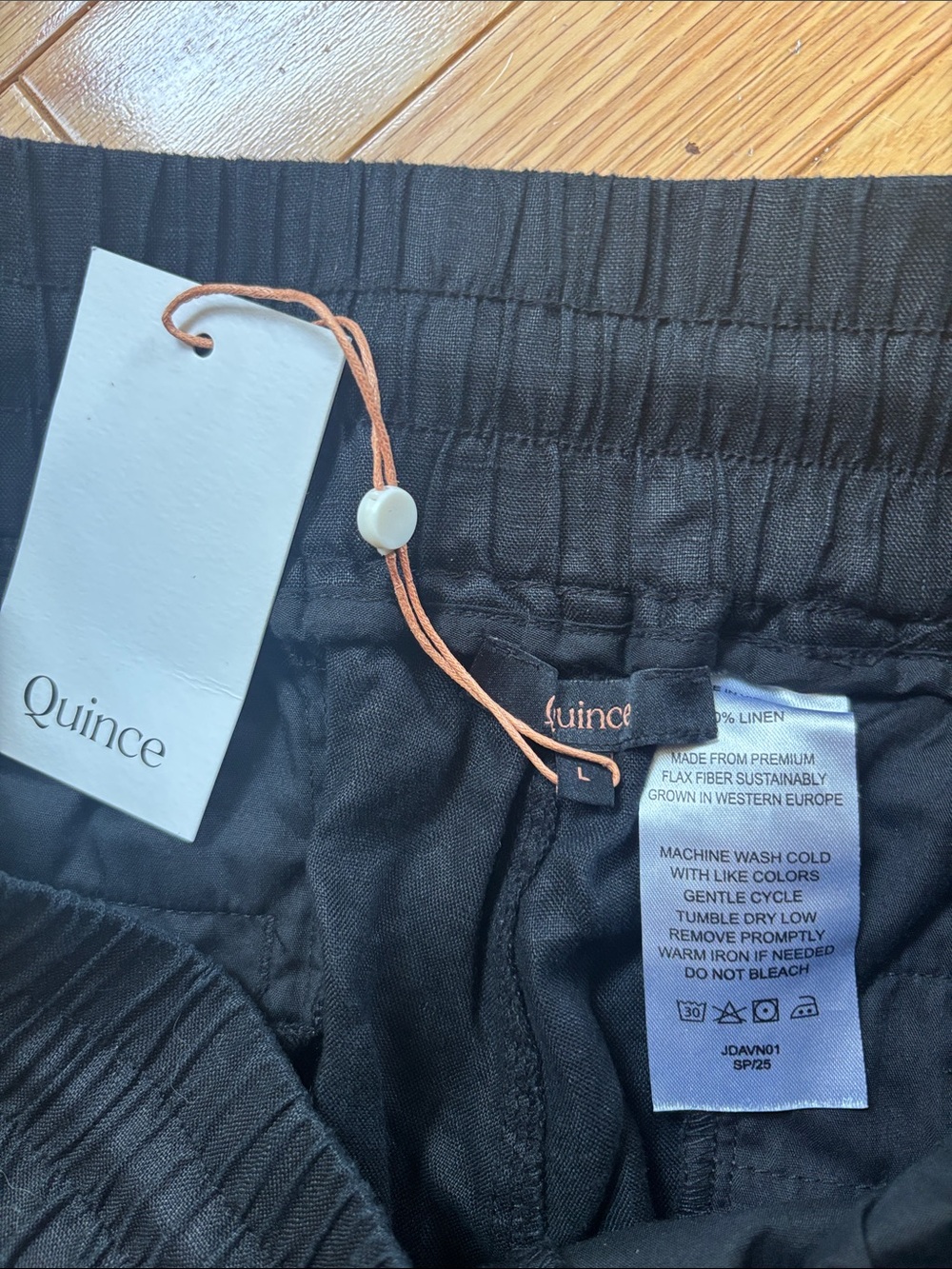 NWT Quince Linen Pants - Picture 2 of 6